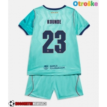 Otroške Nogometnih dresov Barcelona Jules Kounde #23 Tretji 2026-27 Kratki rokavi (+ hlače)